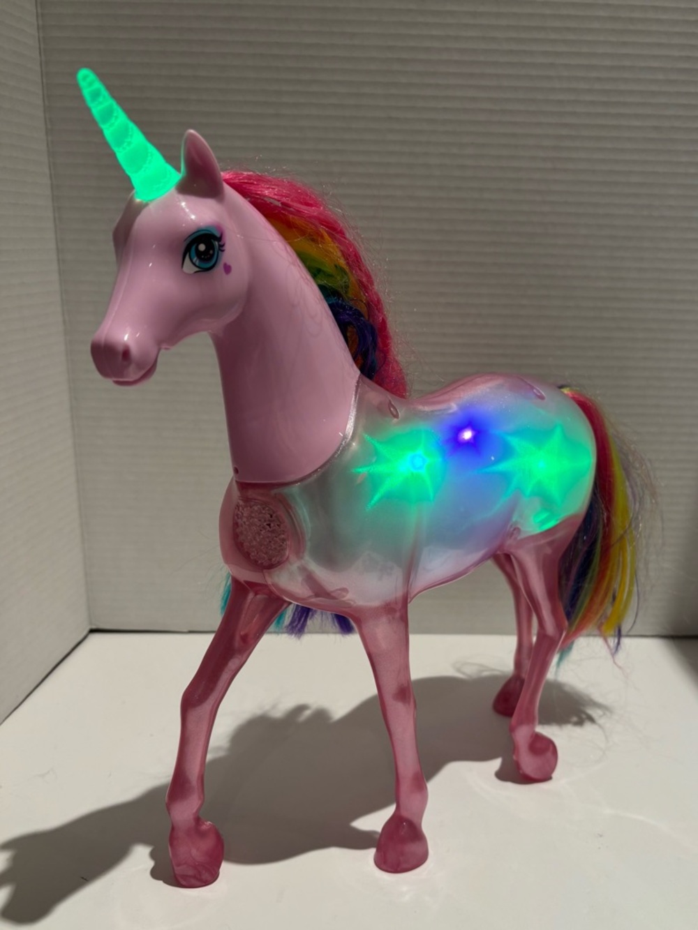 Barbie Dreamtopia Unicorn Doll with Lights & Sounds Rainbow Hair Working